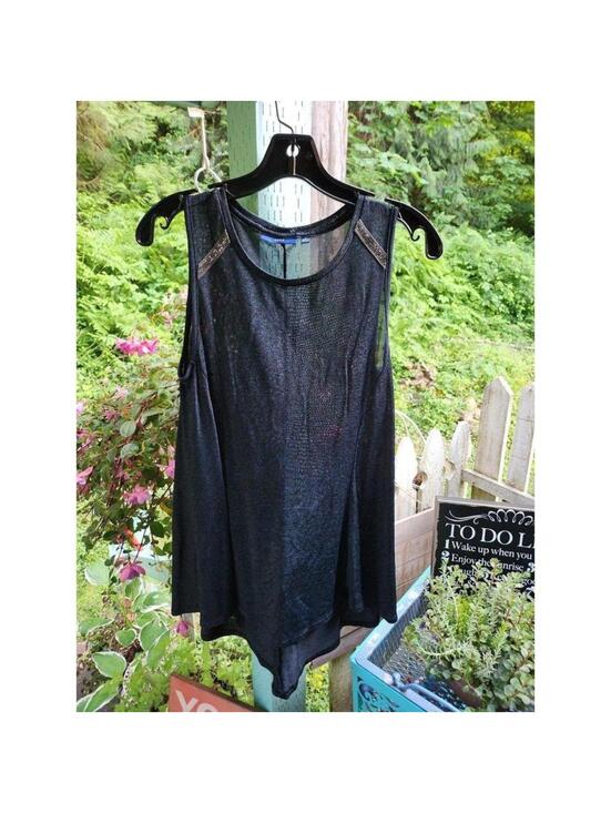 Apt. 9 Tops - Chic Black Sleeveless Tank Top Apt 9 Small